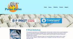 Desktop Screenshot of polarsales.com